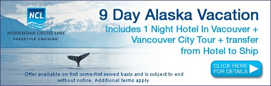 Alaska Cruises and Discount Alaska Cruise Deals