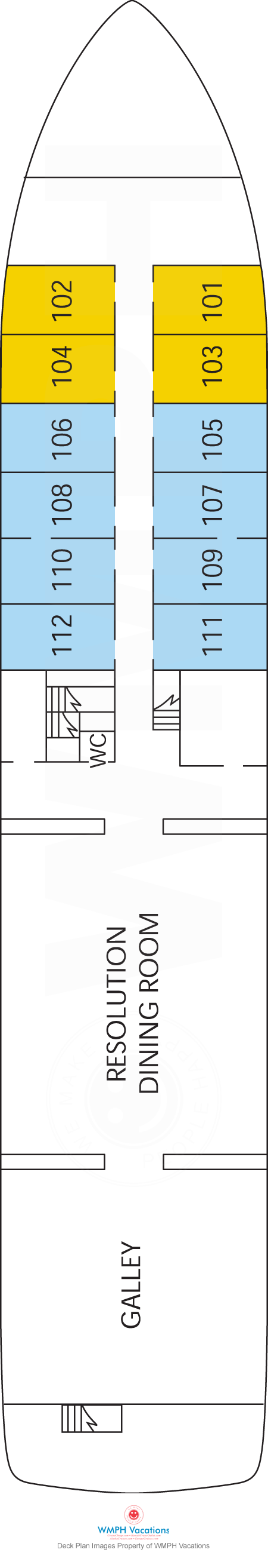 Spirit of Endeavour - Main Deck 